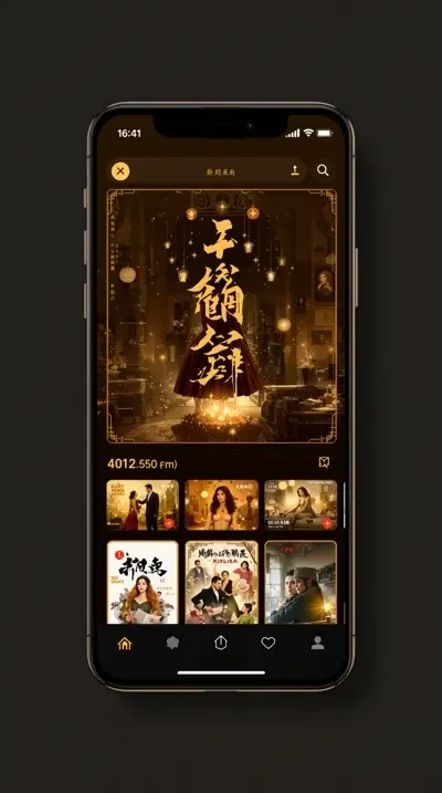 0855影视APP界面预览