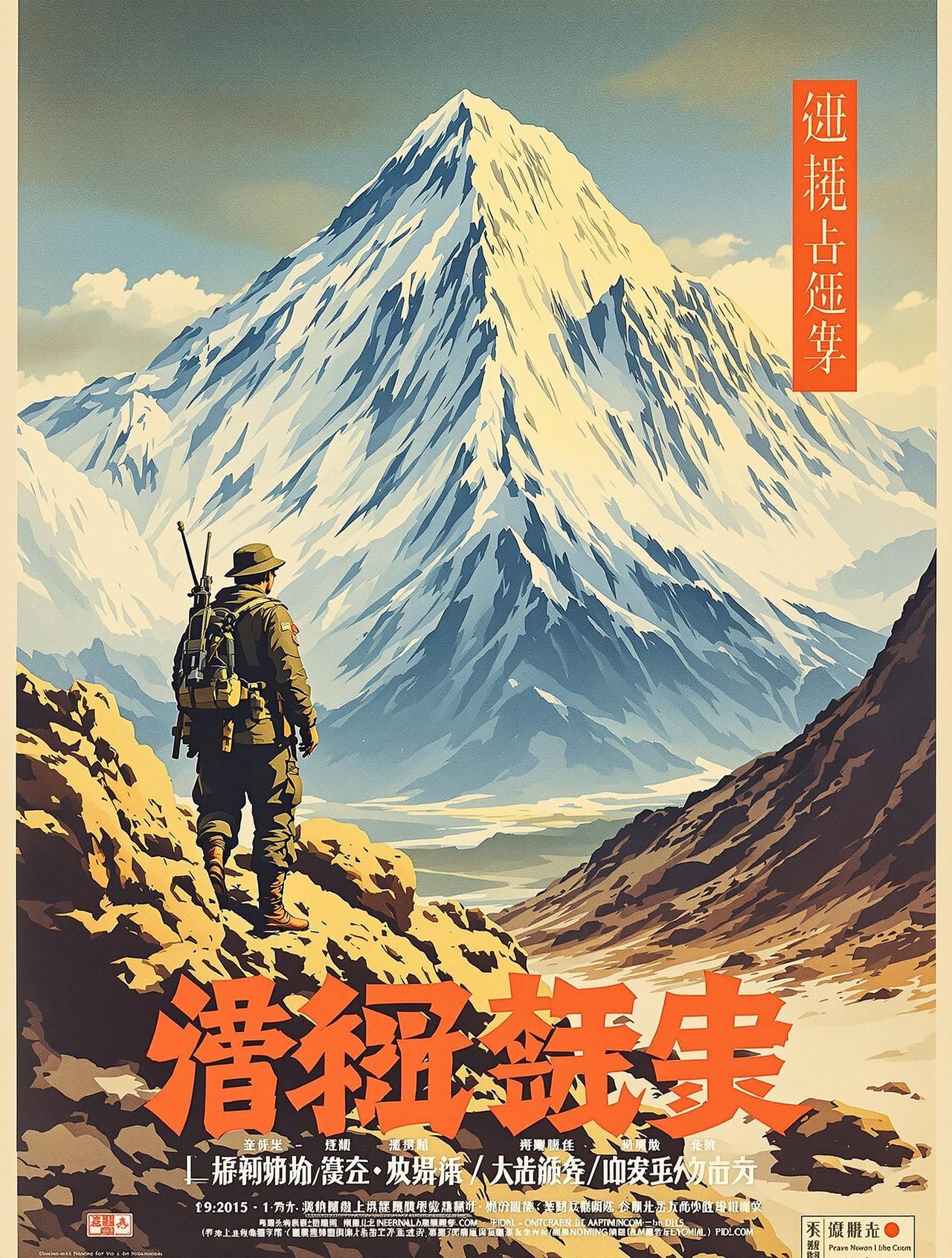 冰山上的来客 海报